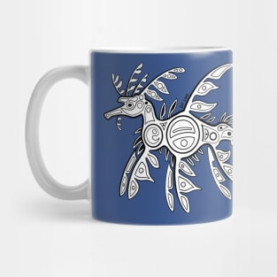 Native Inspired Leafy Sea Dragon Mug